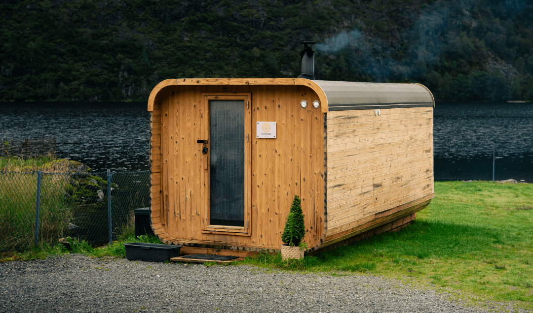 Grimen badstue ved Grimevatnet