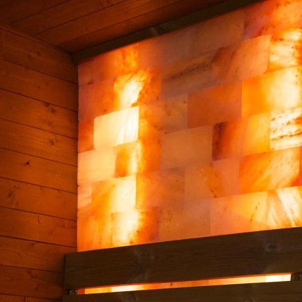 Backlit salt wall