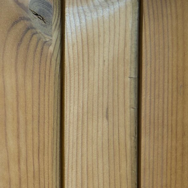 Thermowood cladding up close
