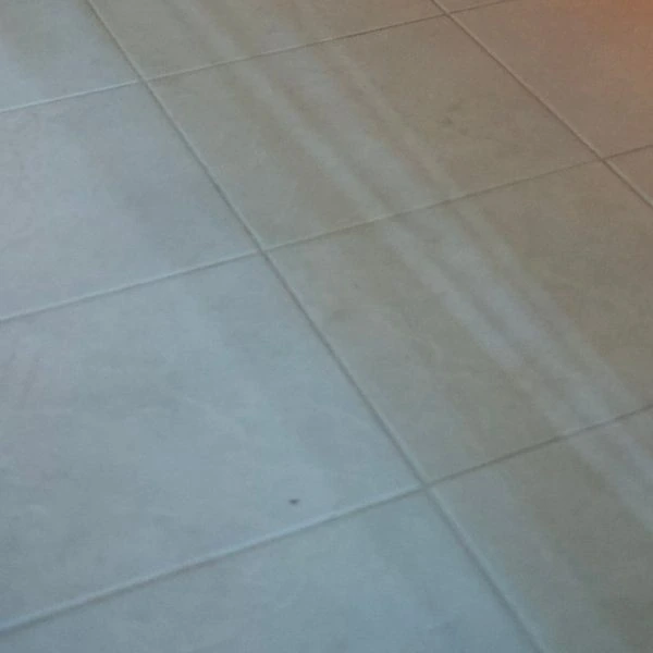 Tiled floor