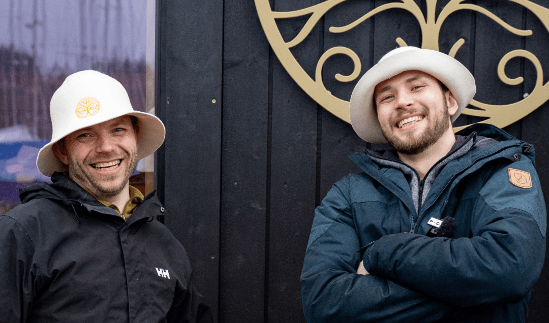 Morten og Fredrik, to av Vestfjords investorer